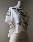 Aves Silk Scarf