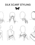 Aves Silk Scarf