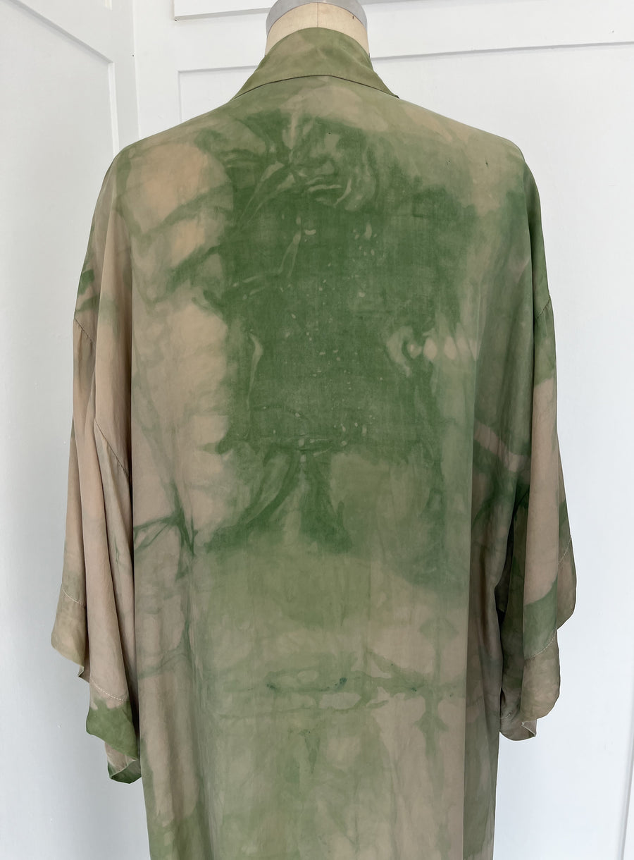Forest Bathing // Shibori Luxe Duster