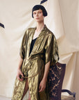 Golden Silk Robe