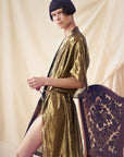 Golden Silk Robe