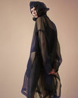 Black Dahlia Hooded Cape