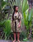 Golden Silk Robe