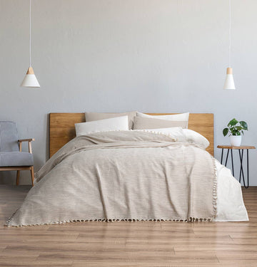 Kikoya - Bedspread Turkish Cotton Blanket Cover Summer Throw Coverlet