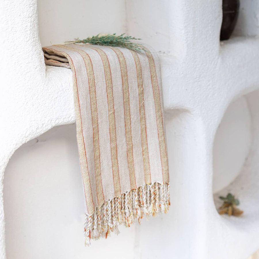 Kikoya - Bath Beach Towels Mid Weight Rustic Vintage Feel Pre-Washed