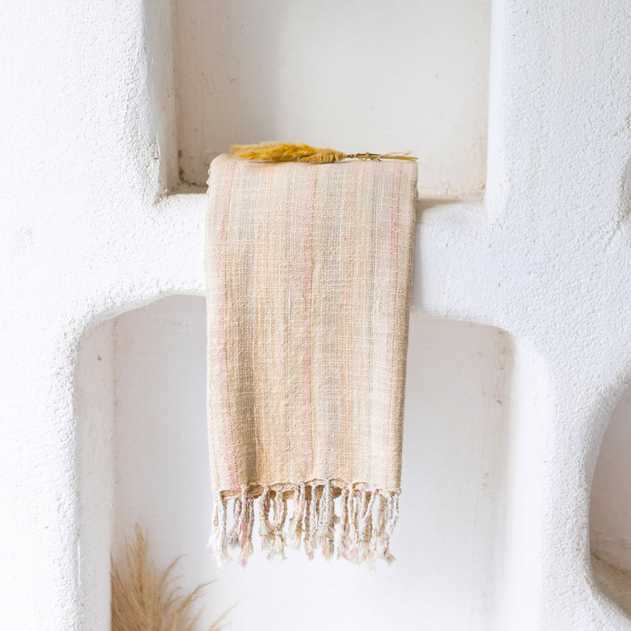 Kikoya - Bath Beach Towels Mid Weight Rustic Vintage Feel Pre-Washed