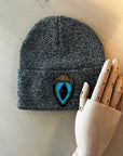 sacred heart knit hat