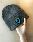 sacred heart knit hat