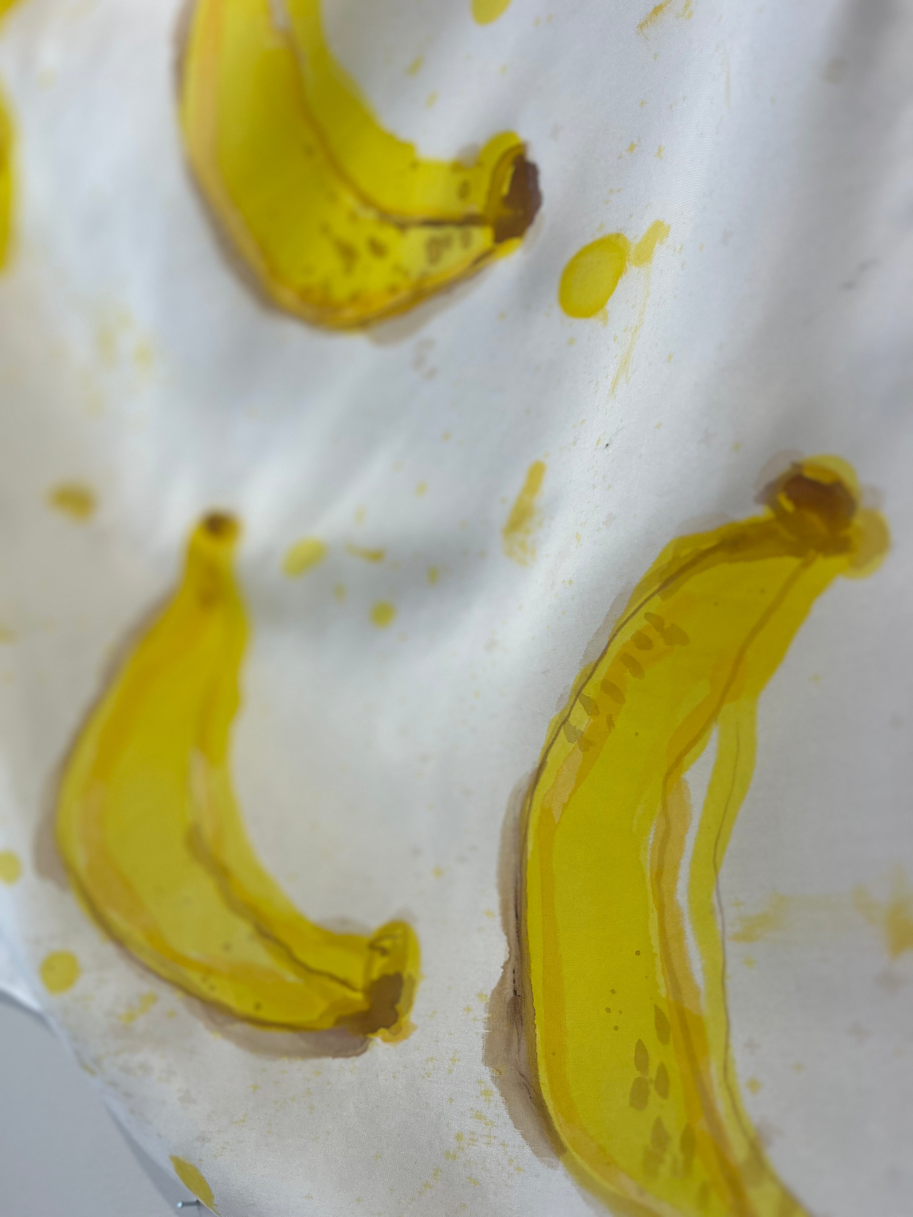 Banana me Silk Scarf