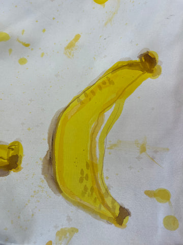 Banana me Silk Scarf