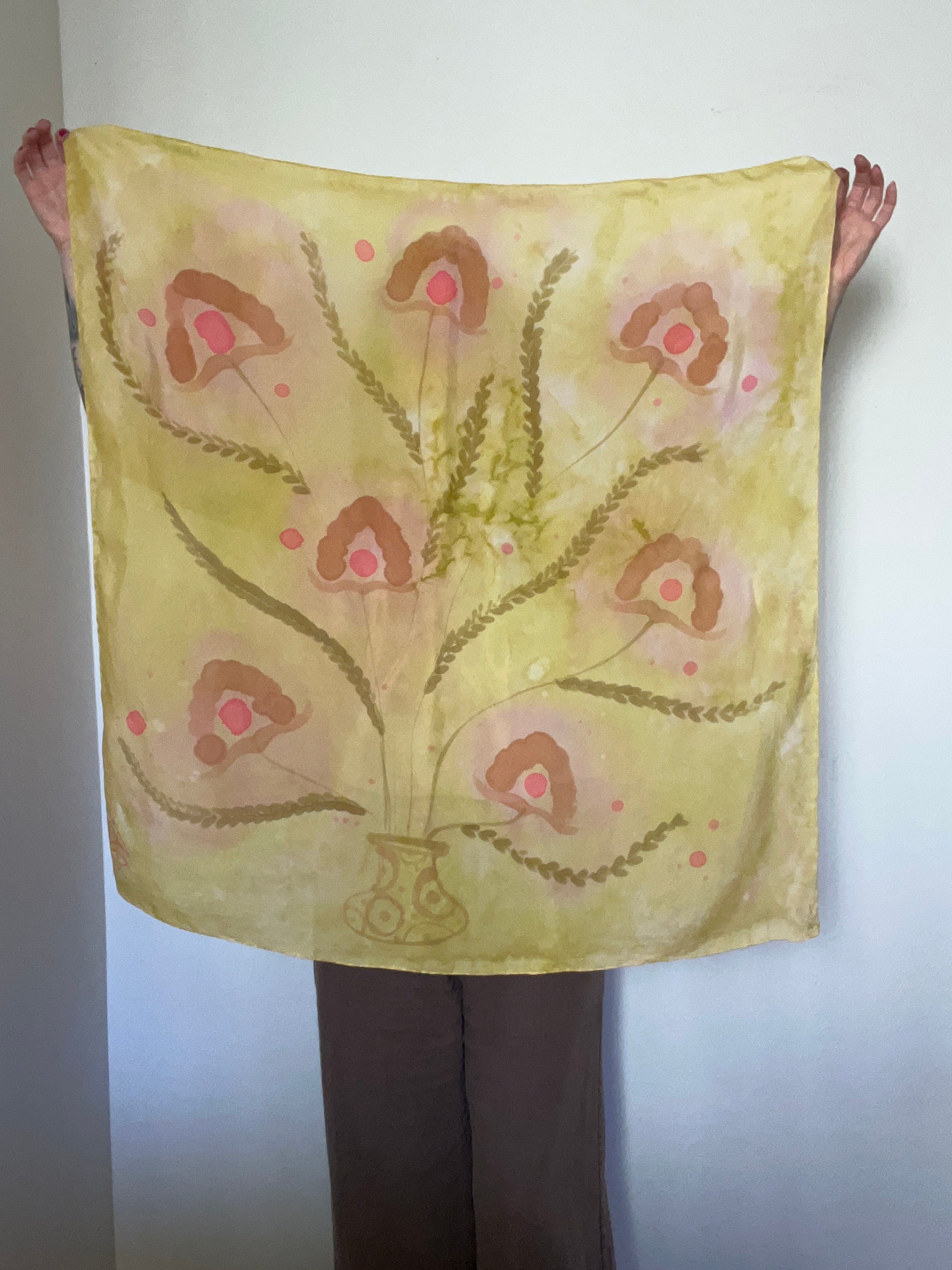 Still life Silk Scarf