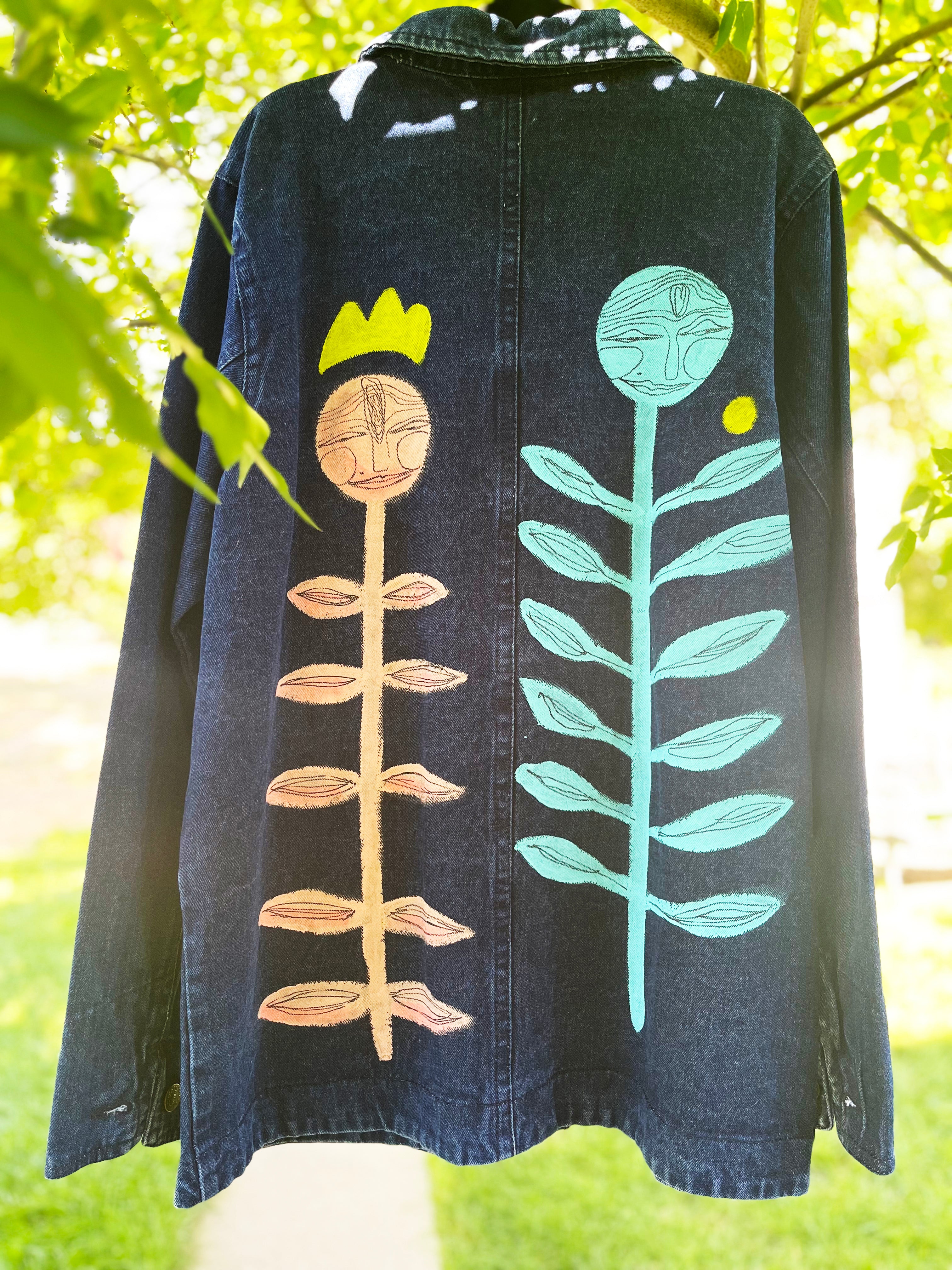 Consciousness Language Denim Jacket