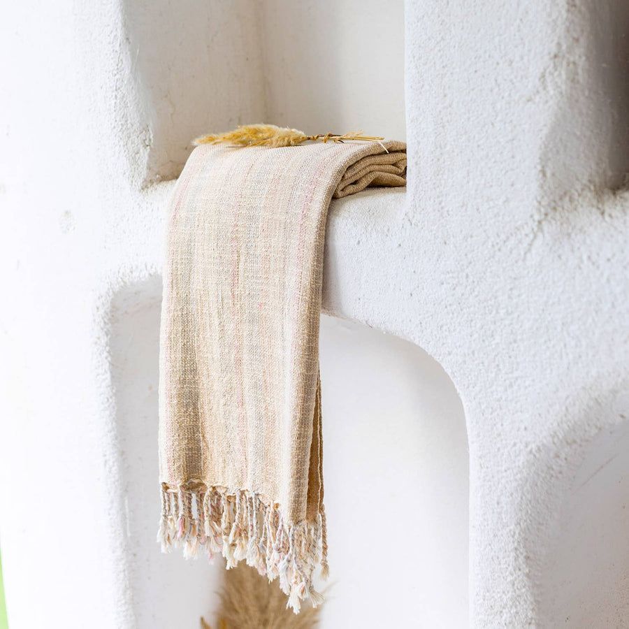 Kikoya - Bath Beach Towels Mid Weight Rustic Vintage Feel Pre-Washed