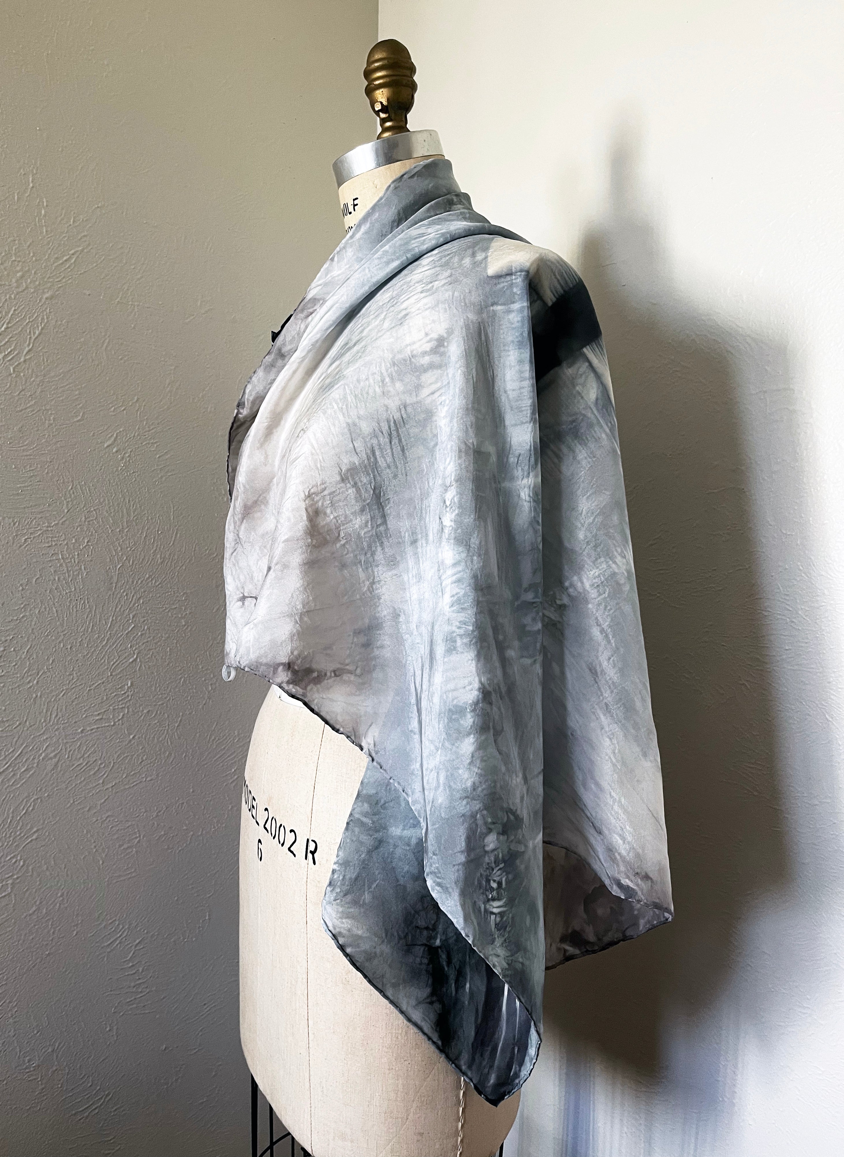 Coastal Ocean Silk Scarf