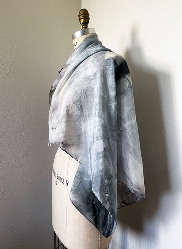 Coastal Ocean Silk Scarf