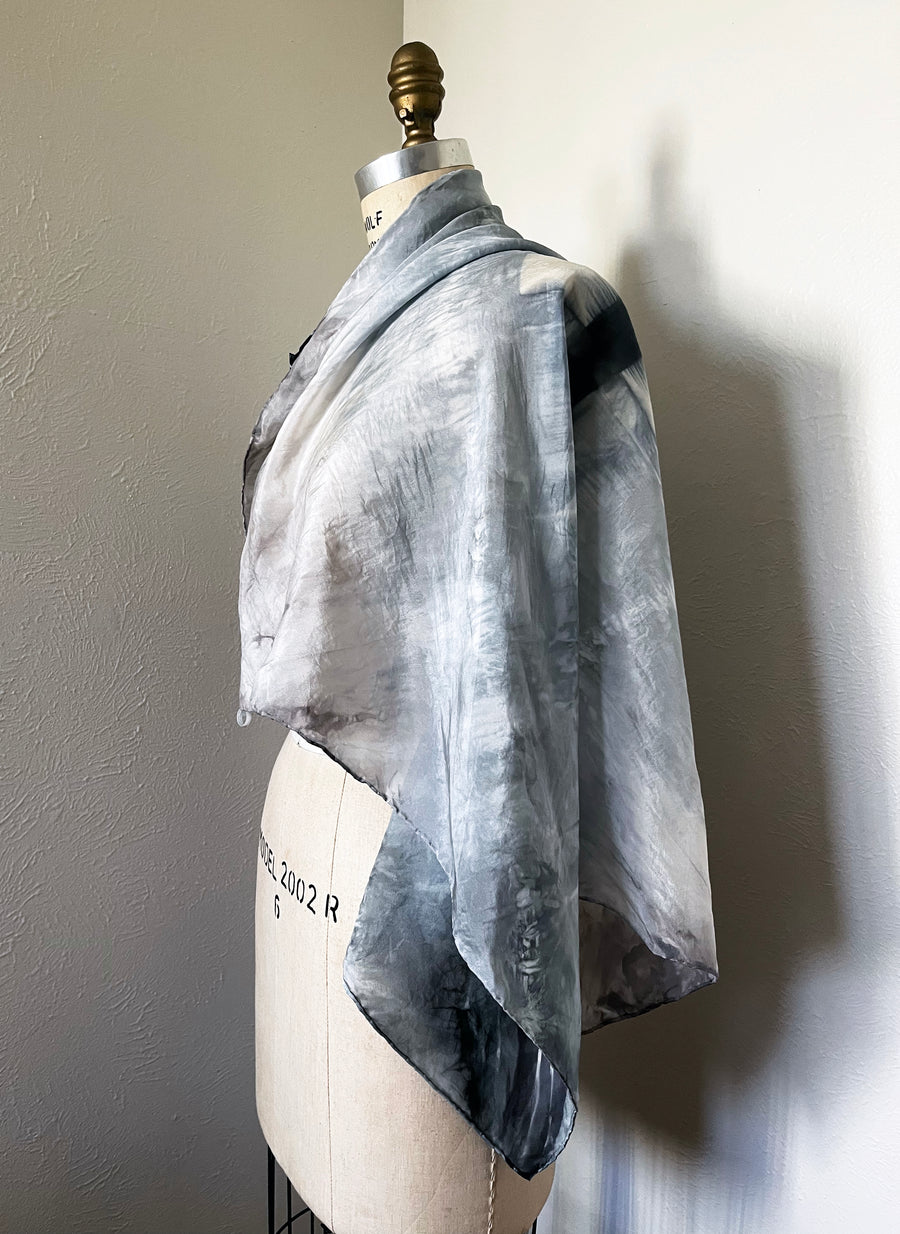 Coastal Ocean Silk Scarf