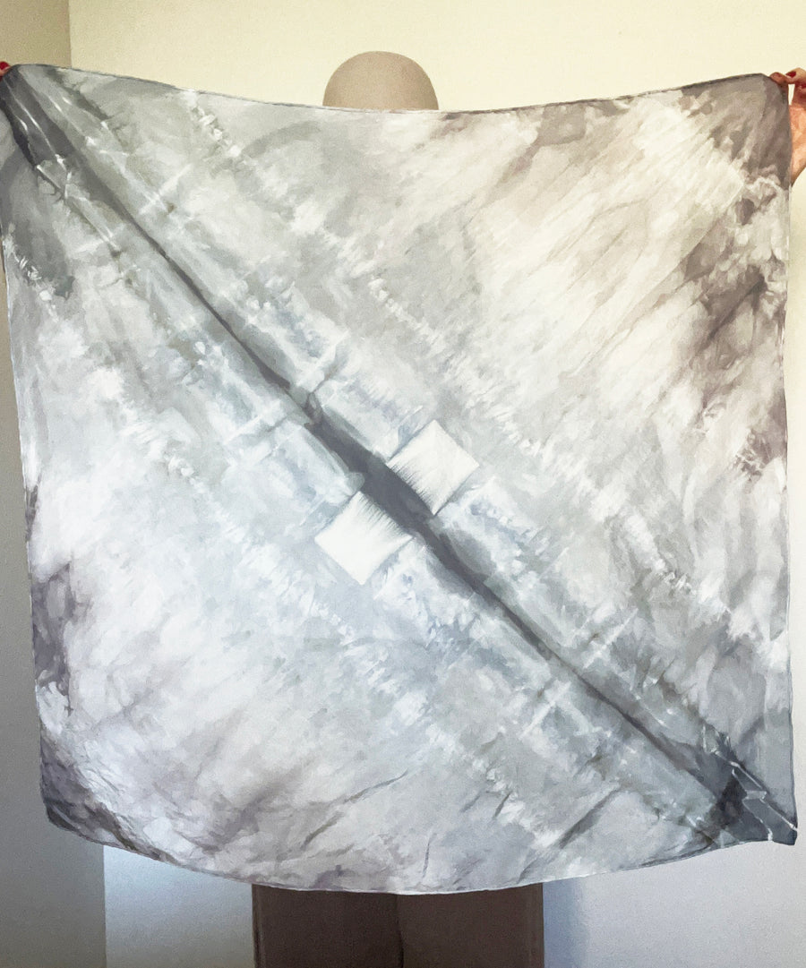 Coastal Ocean Silk Scarf