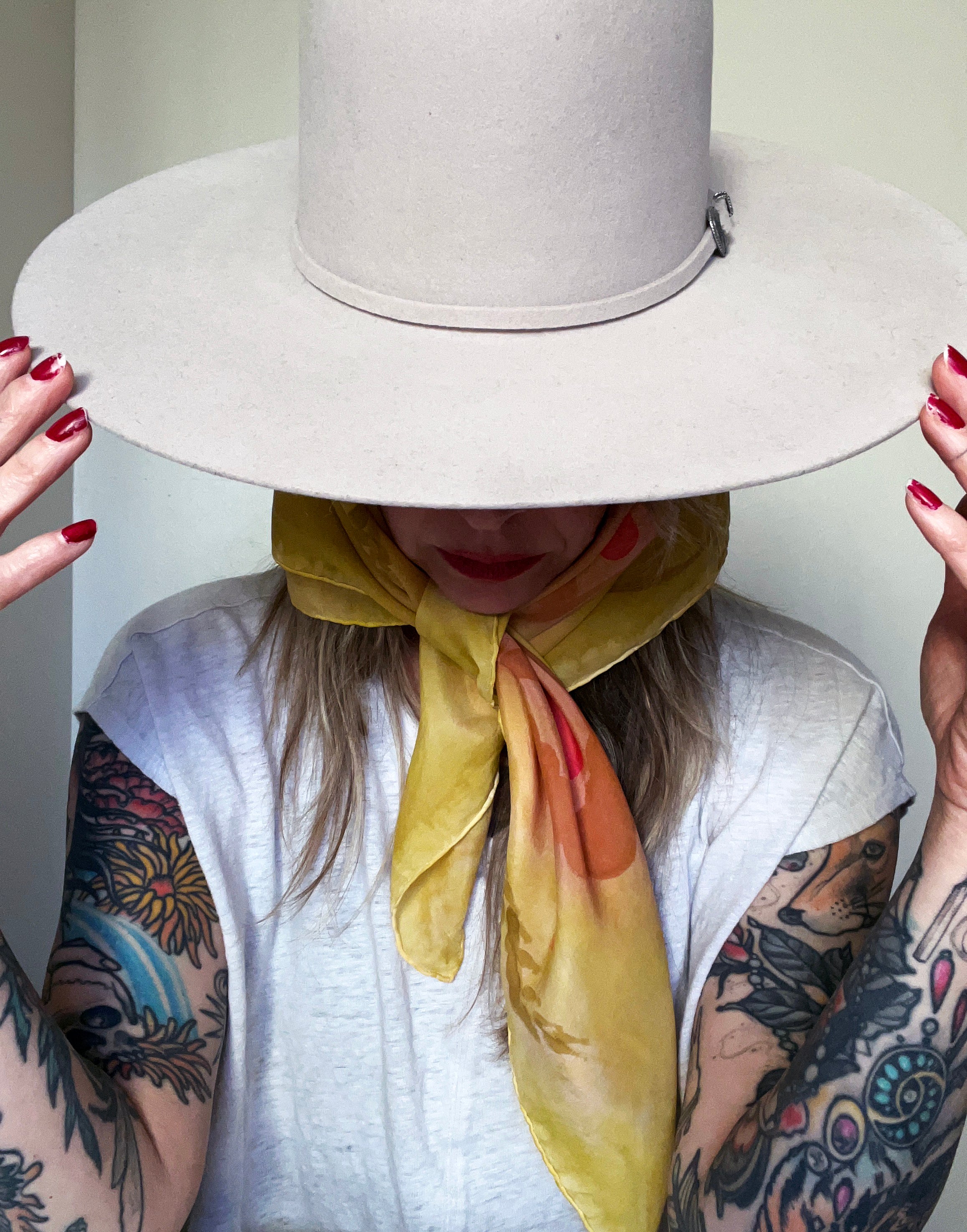 Still life Silk Scarf