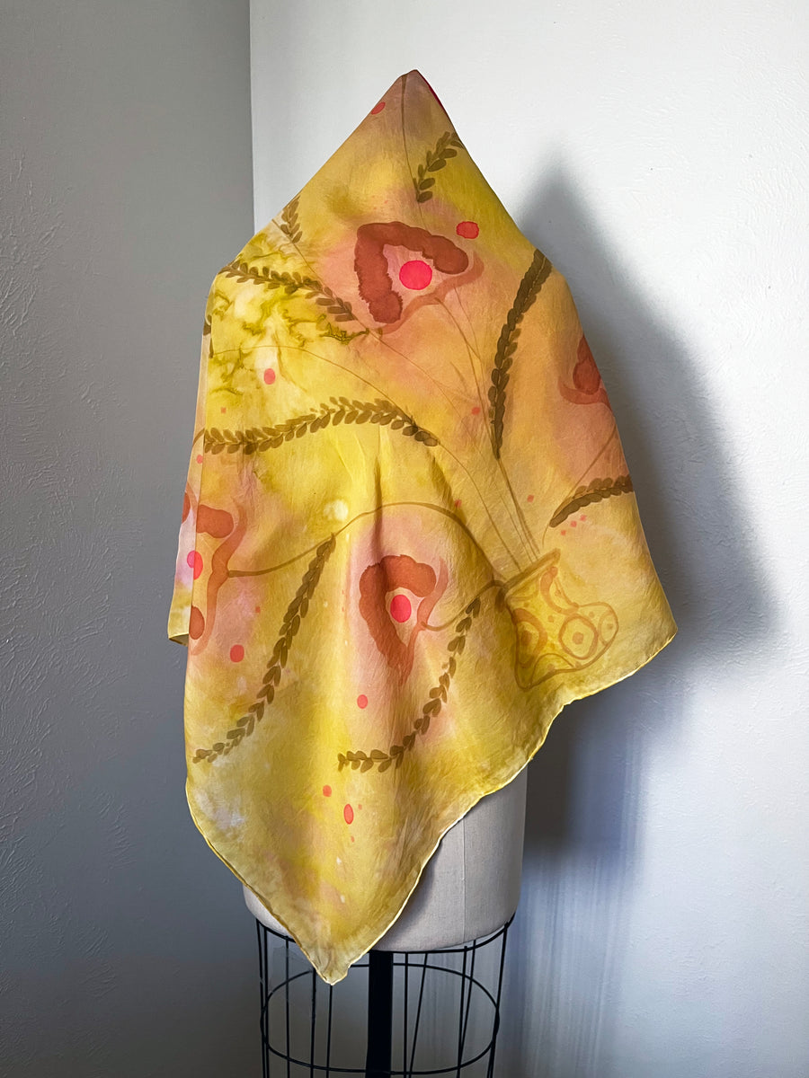 Still life Silk Scarf