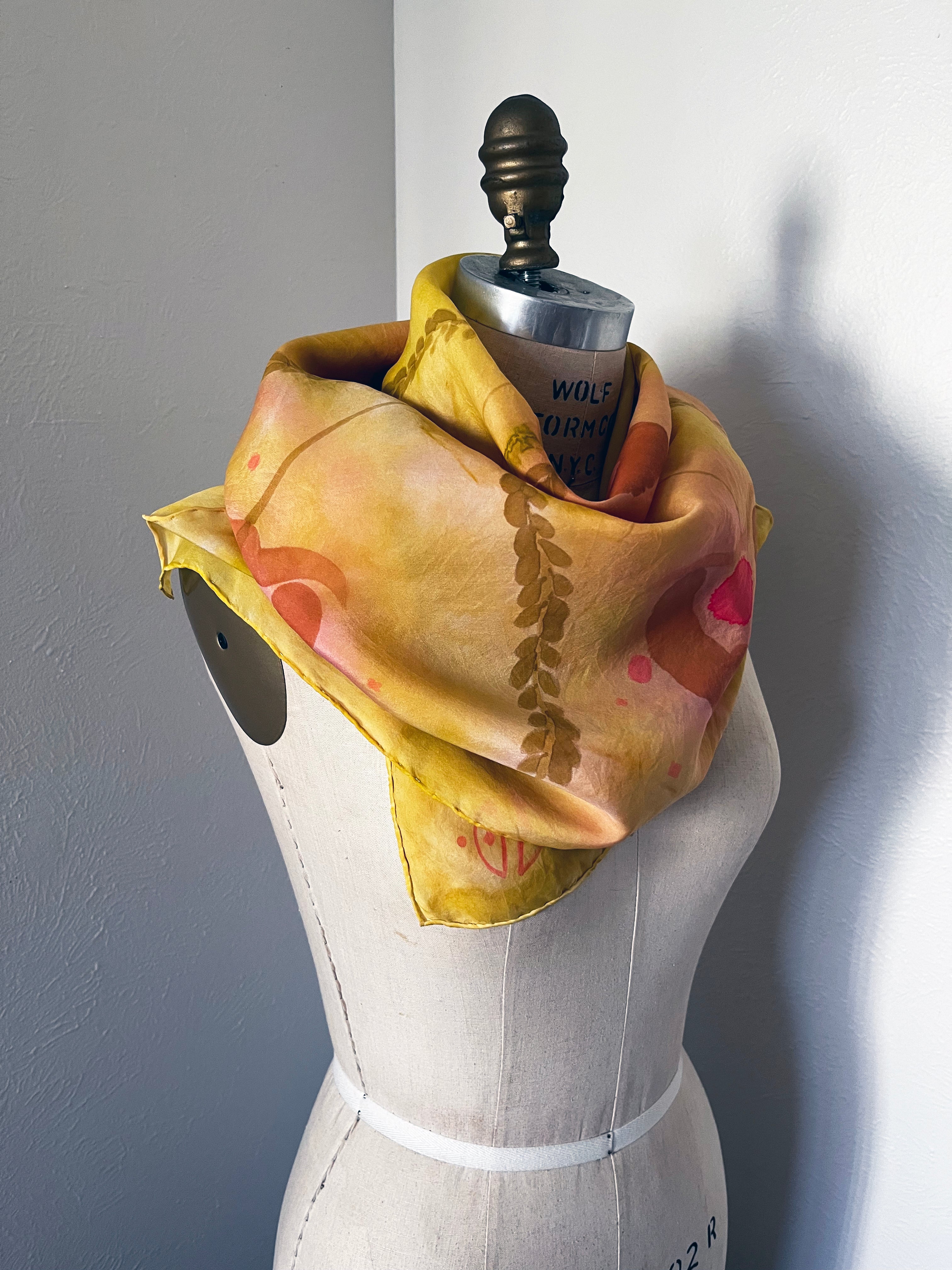Still life Silk Scarf