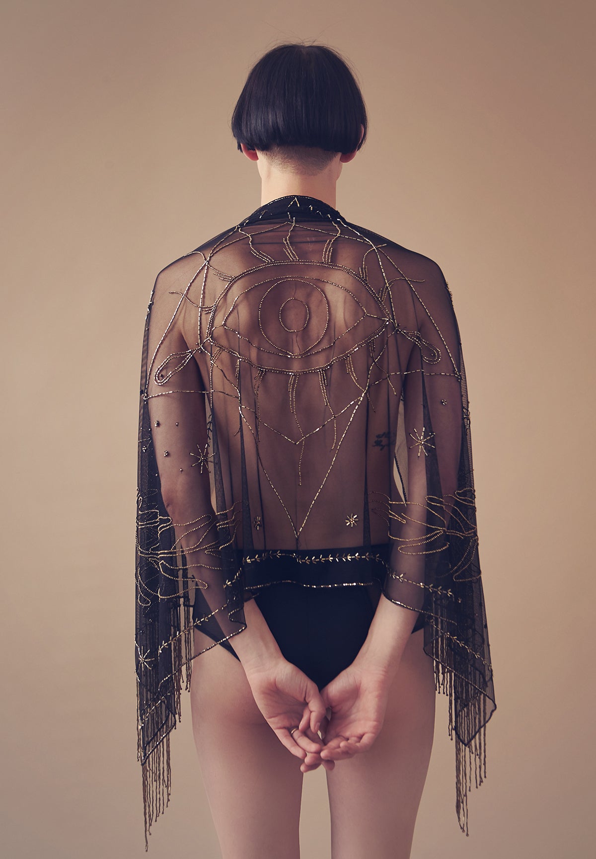 Limited Edition // Third Eye Beaded Scarf