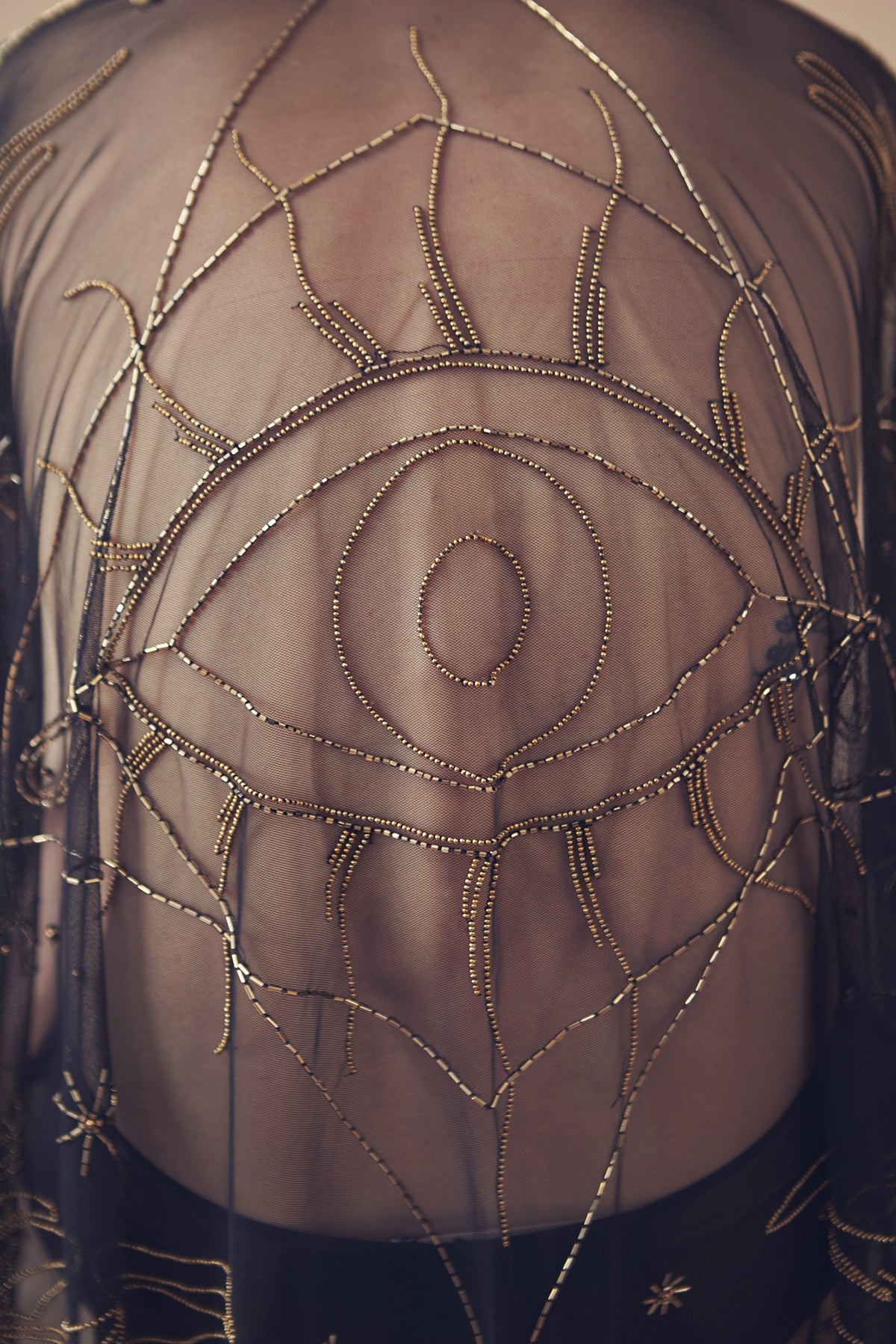 Limited Edition // Third Eye Beaded Scarf