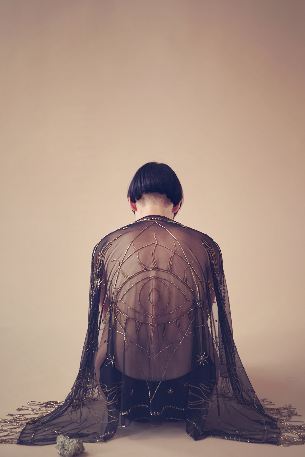 Limited Edition // Third Eye Beaded Scarf