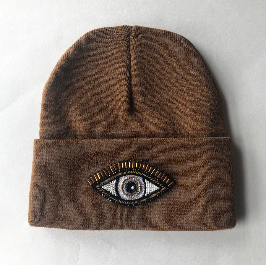 Knit Open Eye Hat