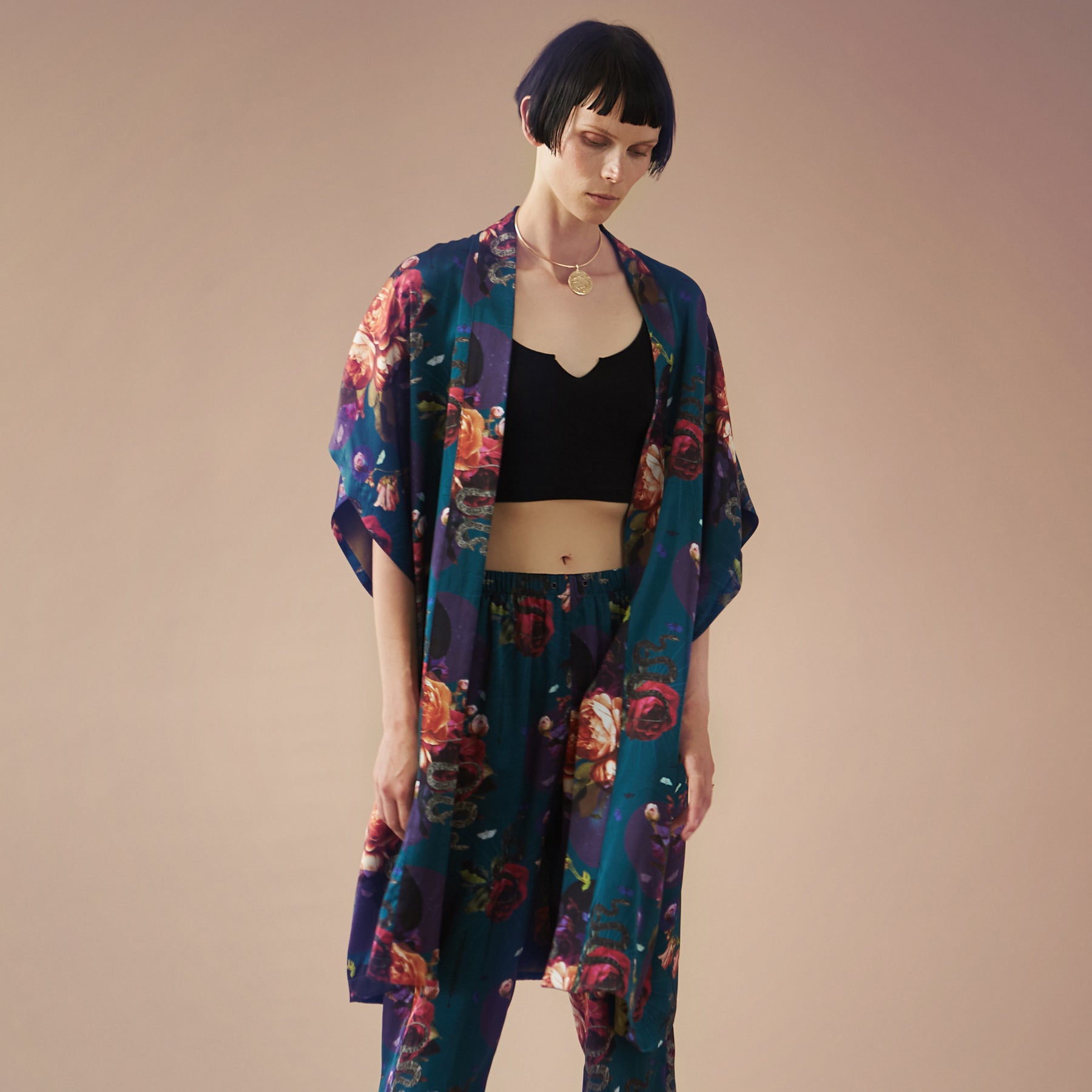 Limited Edition // Crimson Rose Luxe Duster