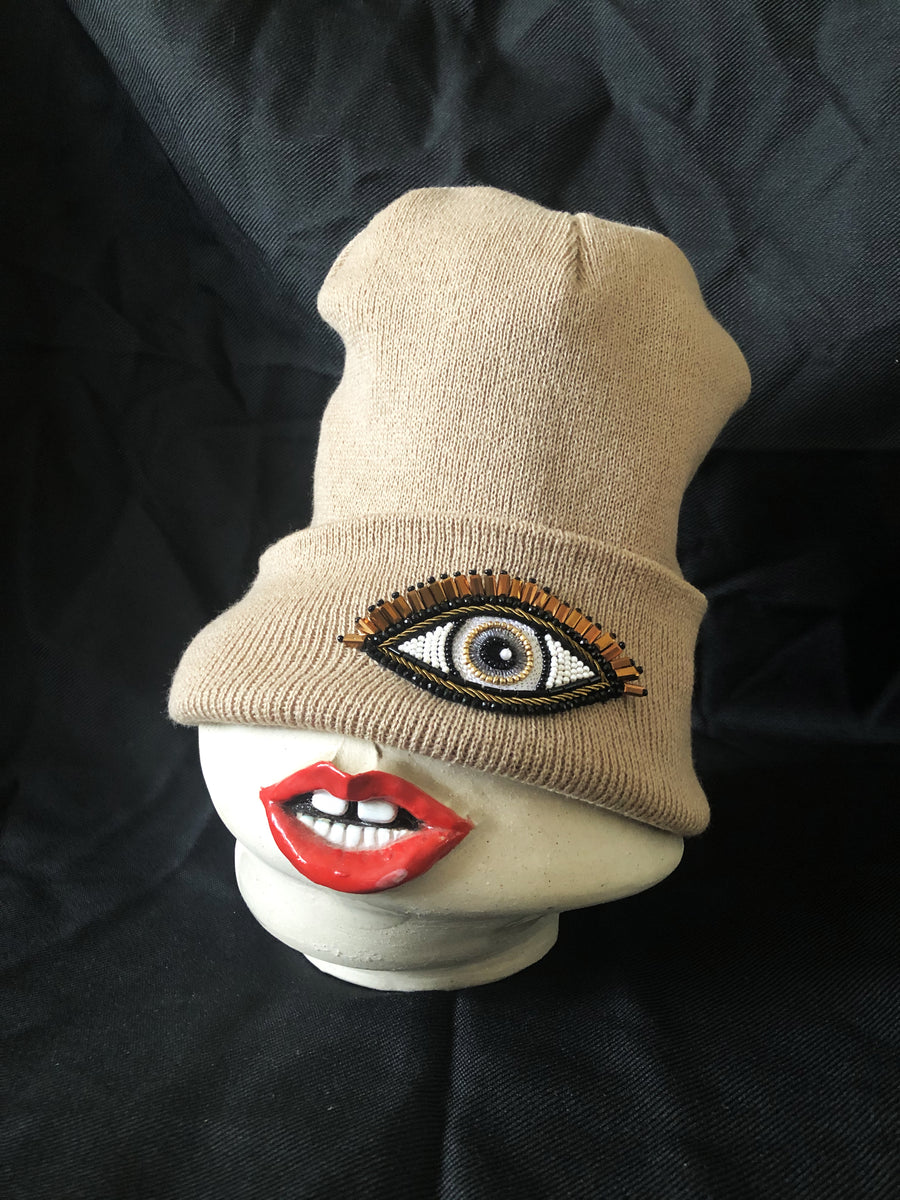 Knit Open Eye Hat