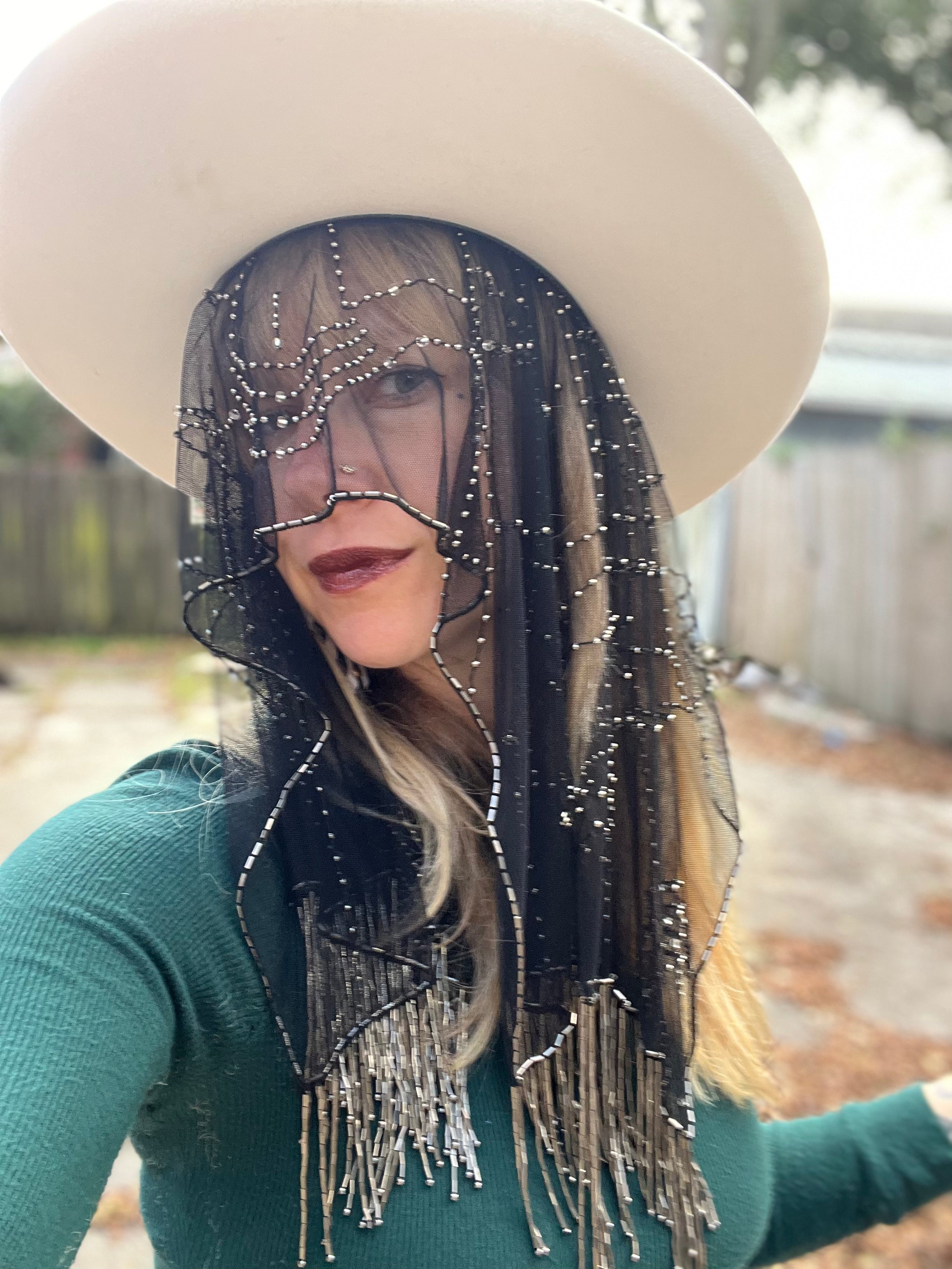 Limited Edition Creators Web Beaded Scarf