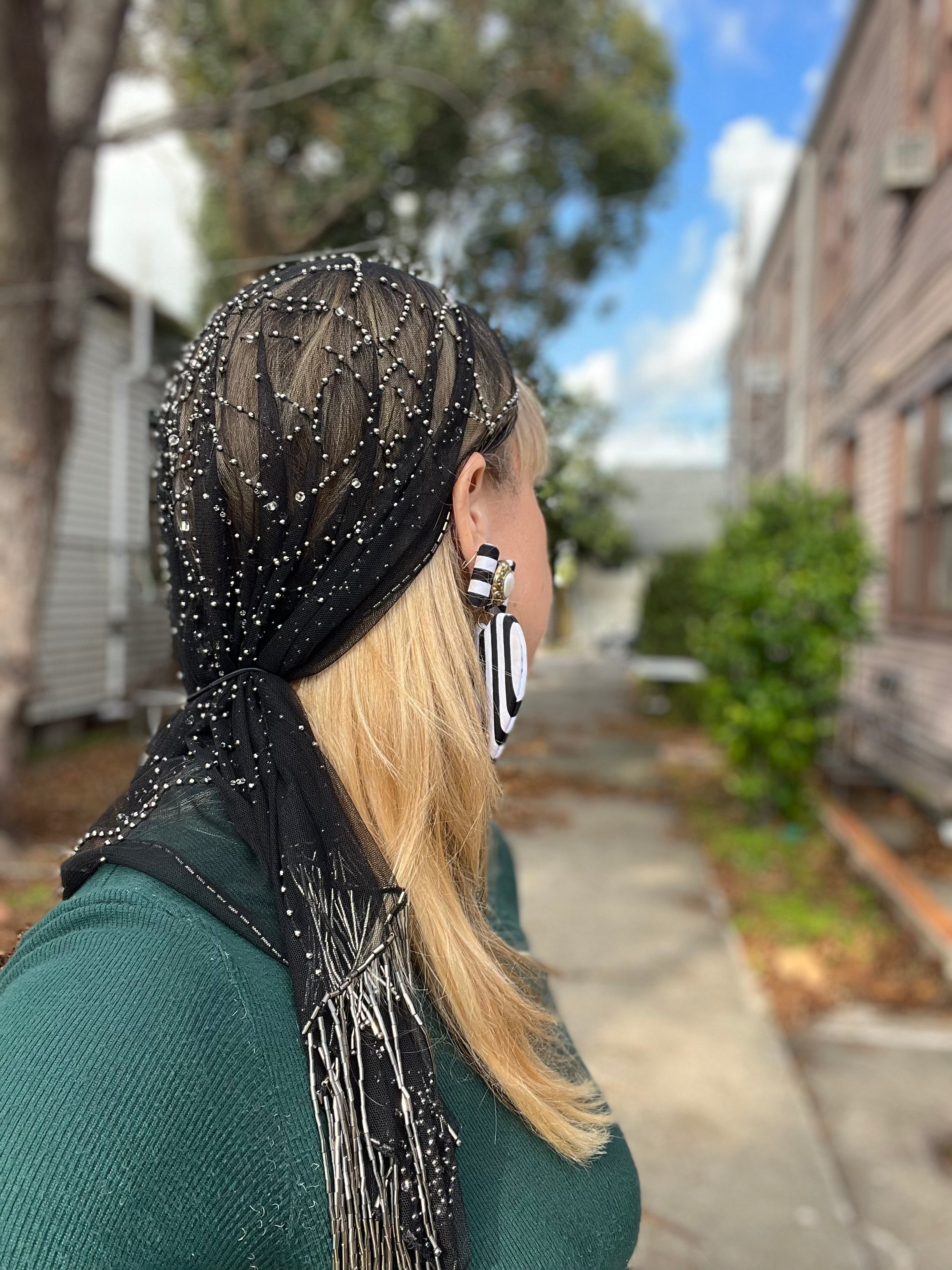 Limited Edition Creators Web Beaded Scarf